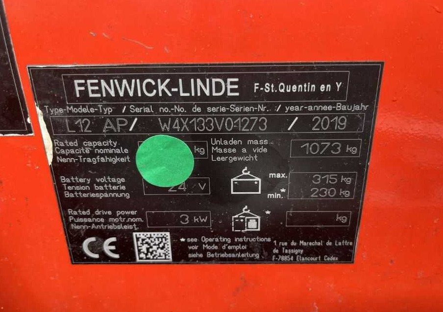 Linde L12AP - Slagač: slika 4 Linde L12AP - Slagač: slika 4