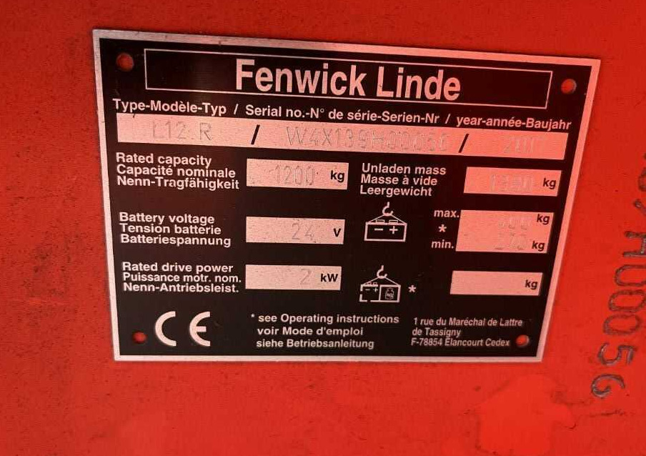 Linde L12R - Slagač: slika 4 Linde L12R - Slagač: slika 4