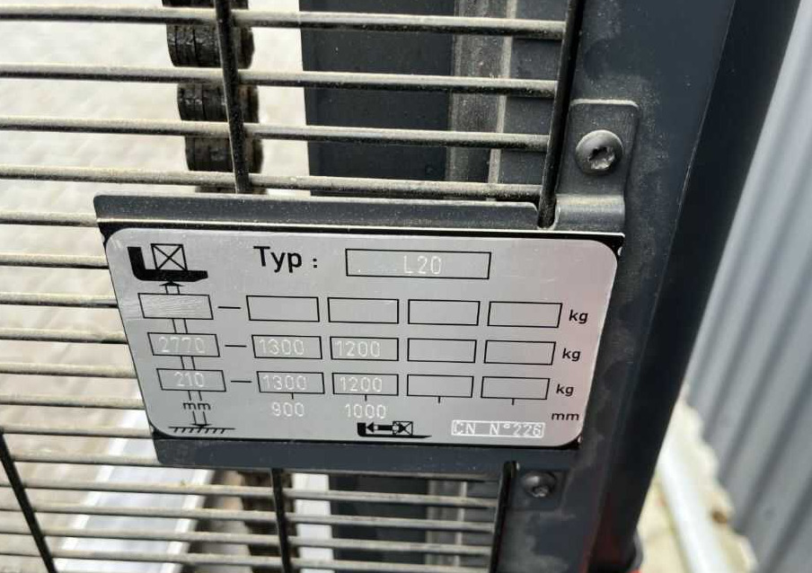 Linde L20 - Slagač: slika 5 Linde L20 - Slagač: slika 5