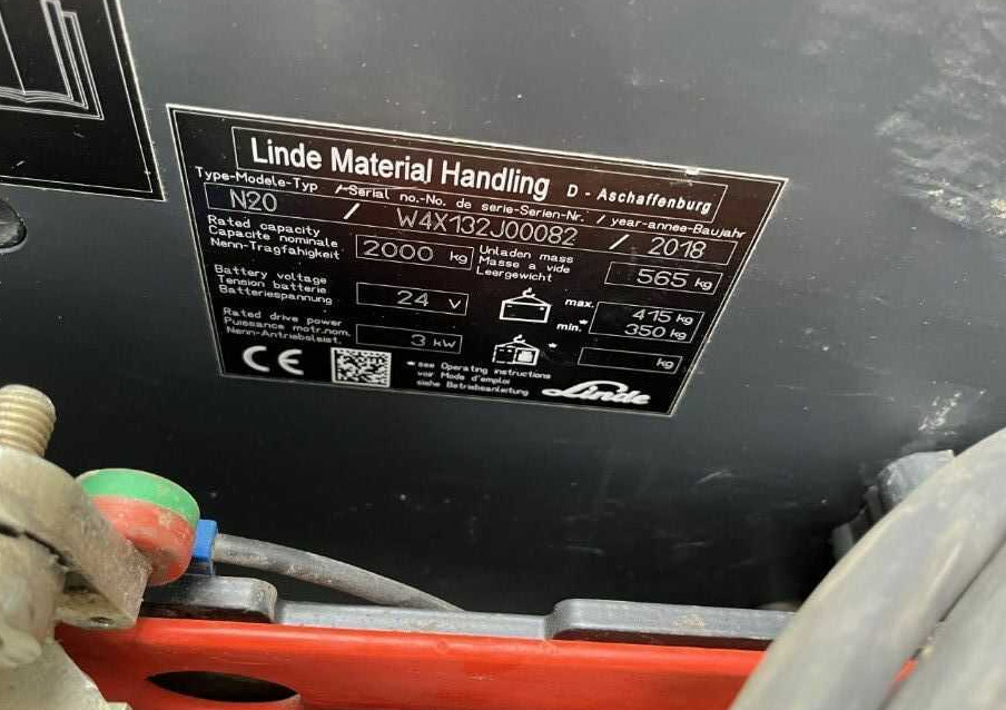 Linde N20 - Preuzimač porudžbine: slika 4 Linde N20 - Preuzimač porudžbine: slika 4