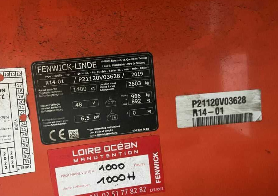 Linde R14-01 - Regalni viljuškar: slika 4 Linde R14-01 - Regalni viljuškar: slika 4