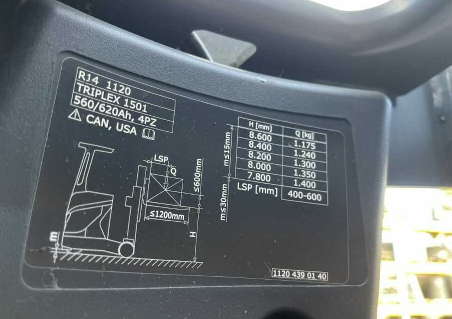 Linde R14-01 - Regalni viljuškar: slika 5 Linde R14-01 - Regalni viljuškar: slika 5
