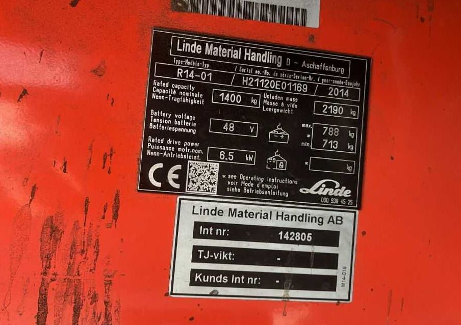 Linde R14-01 - Regalni viljuškar: slika 4 Linde R14-01 - Regalni viljuškar: slika 4