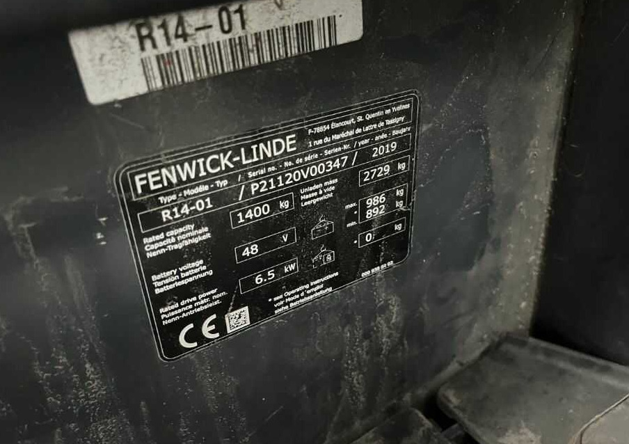 Linde R14-01 - Regalni viljuškar: slika 4 Linde R14-01 - Regalni viljuškar: slika 4