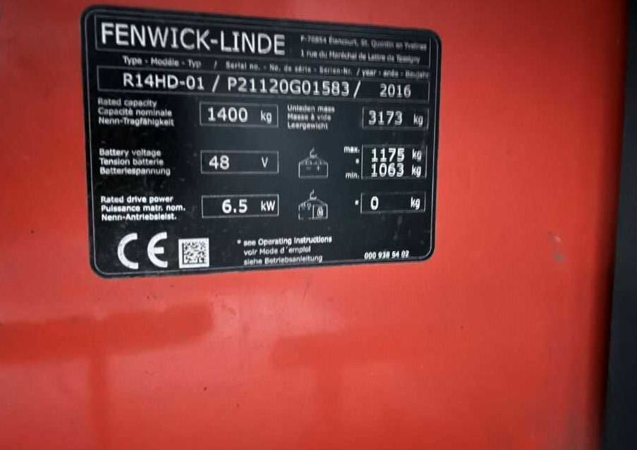 Linde R14HD-01 - Slagač: slika 5 Linde R14HD-01 - Slagač: slika 5