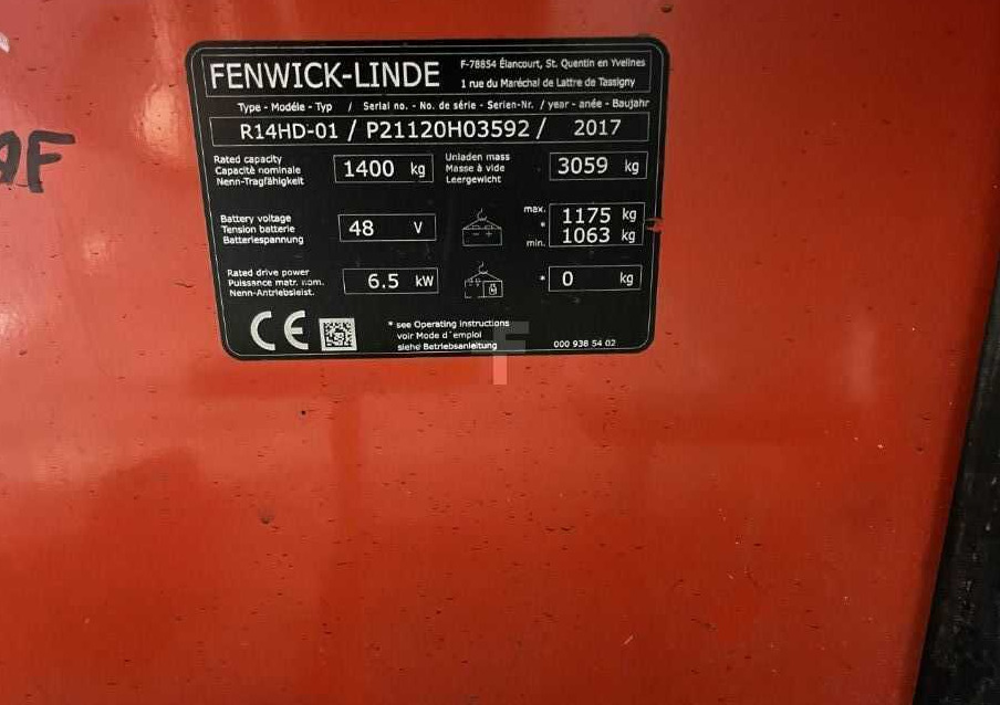 Linde R14HD-01 - Regalni viljuškar: slika 4 Linde R14HD-01 - Regalni viljuškar: slika 4
