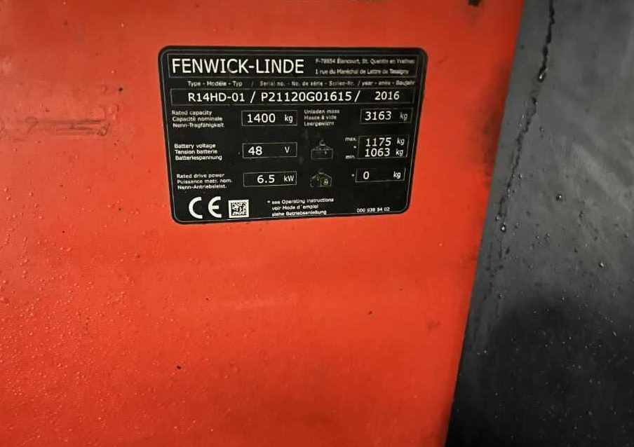 Linde R14HD - Regalni viljuškar: slika 1 Linde R14HD - Regalni viljuškar: slika 1