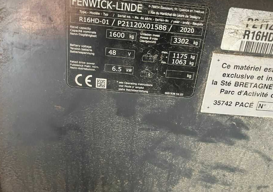 Linde R16HD-01 - Regalni viljuškar: slika 4 Linde R16HD-01 - Regalni viljuškar: slika 4