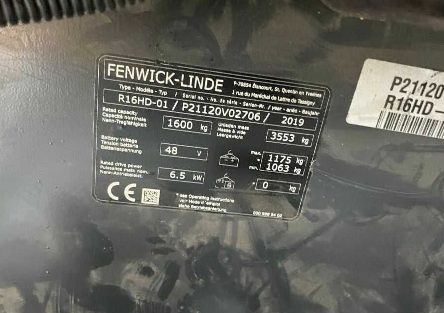 Linde R16HD-01 - Regalni viljuškar: slika 4 Linde R16HD-01 - Regalni viljuškar: slika 4