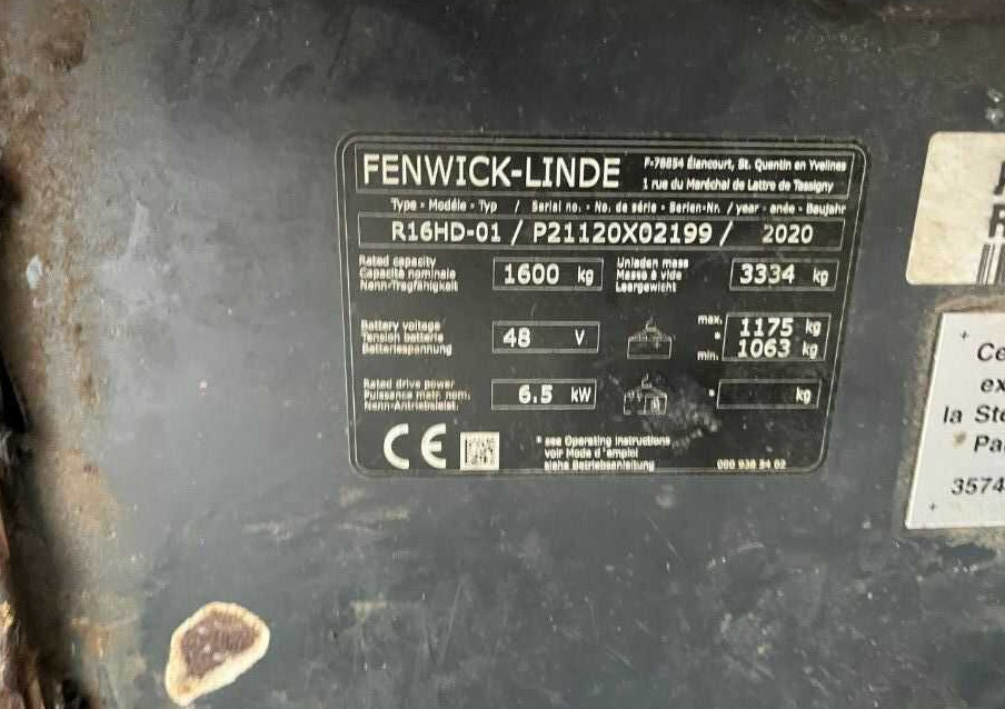 Linde R16HD-01 - Regalni viljuškar: slika 4 Linde R16HD-01 - Regalni viljuškar: slika 4