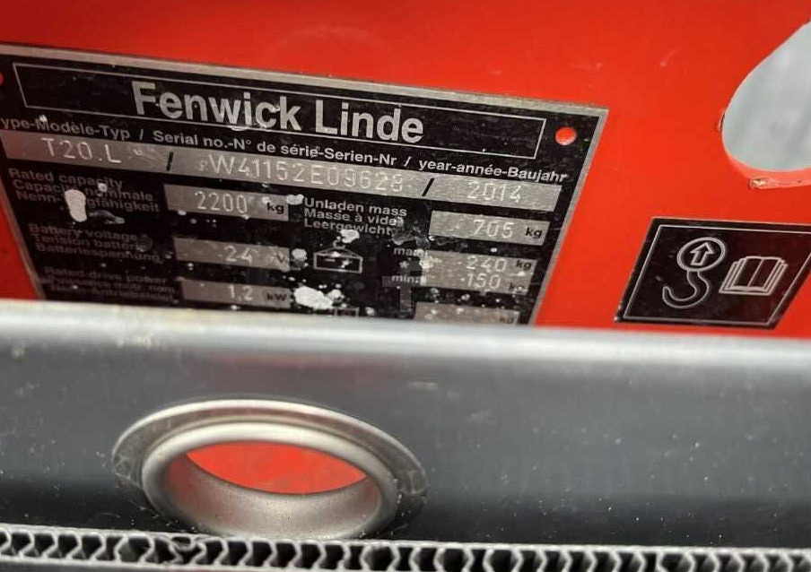 Linde T20 - Kolica za palete: slika 4 Linde T20 - Kolica za palete: slika 4