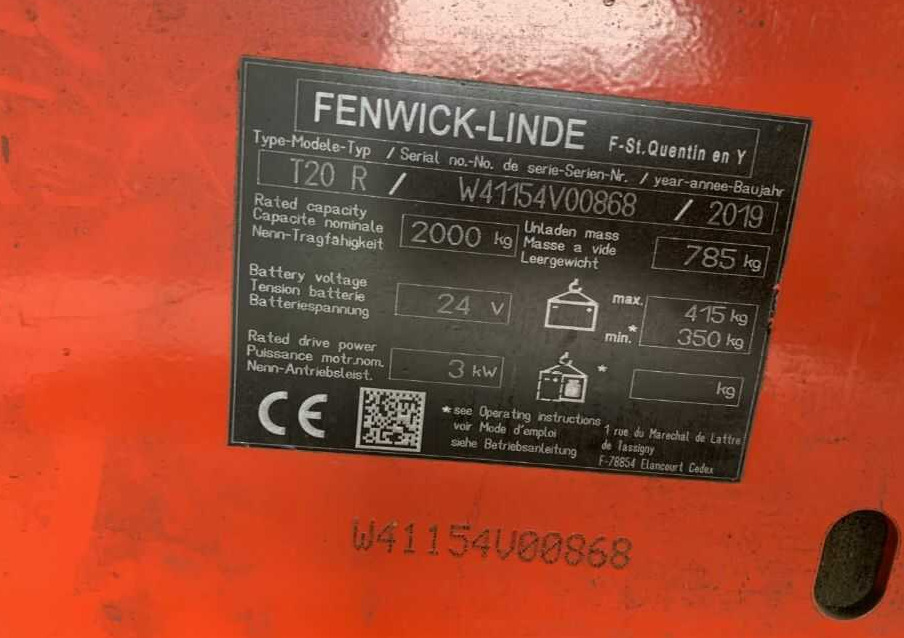 Linde T20R - Kolica za palete: slika 4 Linde T20R - Kolica za palete: slika 4