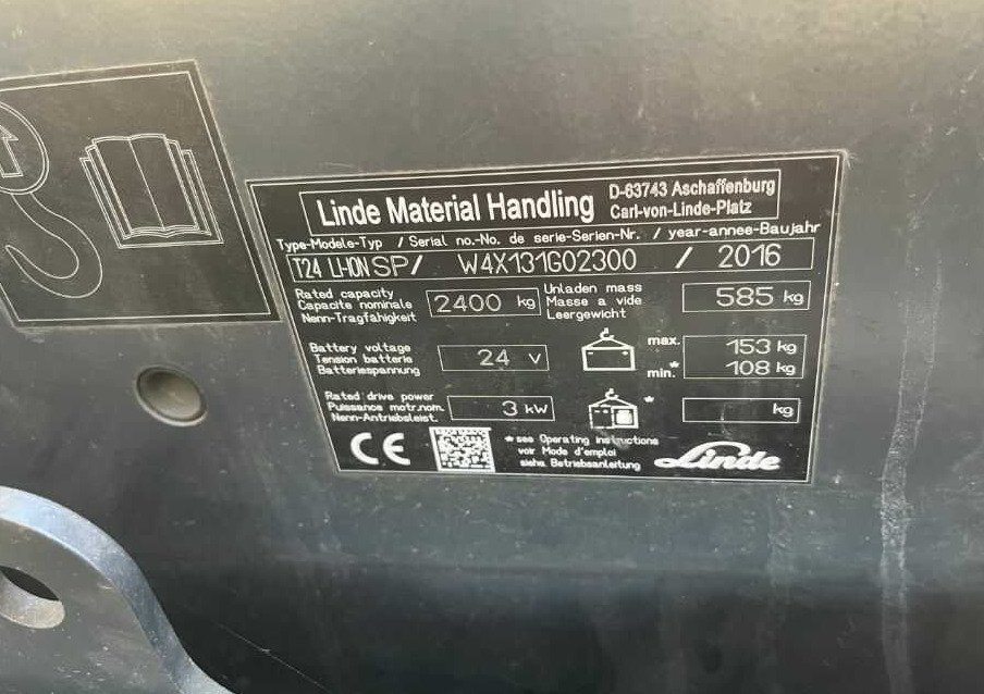 Linde T24SP - Kolica za palete: slika 4 Linde T24SP - Kolica za palete: slika 4