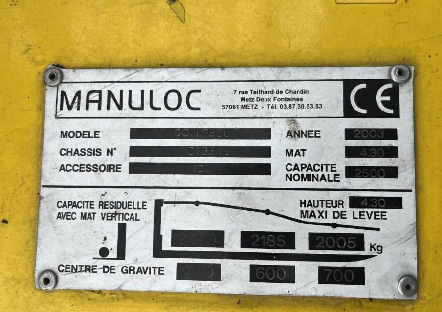 Nissan Q02L25CU - Električni viljuškar: slika 4 Nissan Q02L25CU - Električni viljuškar: slika 4