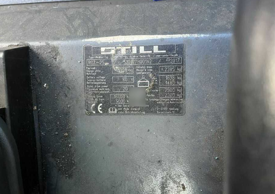 Still R07-25 - Vučno vozilo: slika 4 Still R07-25 - Vučno vozilo: slika 4