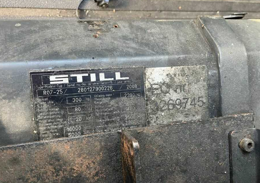 Still R07-25 - Vučno vozilo: slika 4 Still R07-25 - Vučno vozilo: slika 4