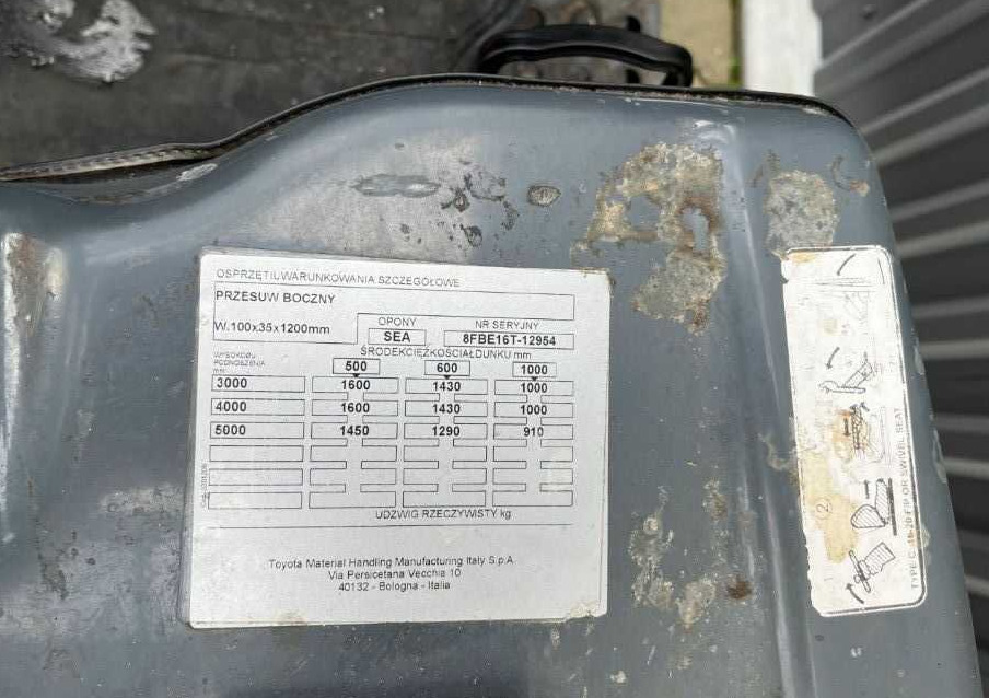 Toyota 8FBE16T - Električni viljuškar: slika 5 Toyota 8FBE16T - Električni viljuškar: slika 5