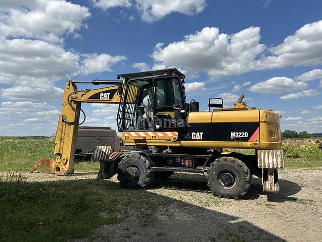 Caterpillar M322D VAH - Bager: slika 1 Caterpillar M322D VAH - Bager: slika 1