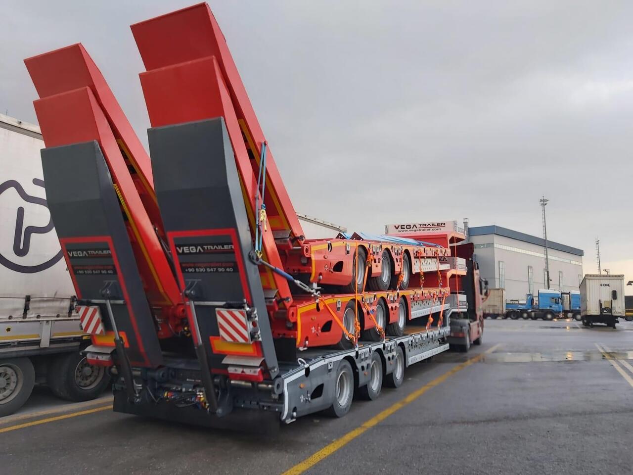 VEGA 3 AXLE STANDARD LOWBED - Niska poluprikolica za prevoz: slika 2 VEGA 3 AXLE STANDARD LOWBED - Niska poluprikolica za prevoz: slika 2