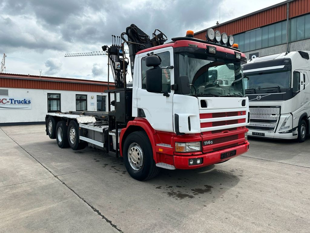 Scania 380 * 8 x 2 * HIAB 105 Z KRAN *2 x LIFT *ABROLL - Kamion sa golom šasijom i zatvorenom kabinom, Kamion sa dizalicom: slika 4 Scania 380 * 8 x 2 * HIAB 105 Z KRAN *2 x LIFT *ABROLL - Kamion sa golom šasijom i zatvorenom kabinom, Kamion sa dizalicom: slika 4