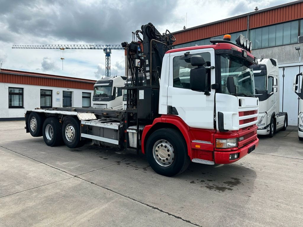 Scania 380 * 8 x 2 * HIAB 105 Z KRAN *2 x LIFT *ABROLL - Kamion sa golom šasijom i zatvorenom kabinom, Kamion sa dizalicom: slika 1 Scania 380 * 8 x 2 * HIAB 105 Z KRAN *2 x LIFT *ABROLL - Kamion sa golom šasijom i zatvorenom kabinom, Kamion sa dizalicom: slika 1