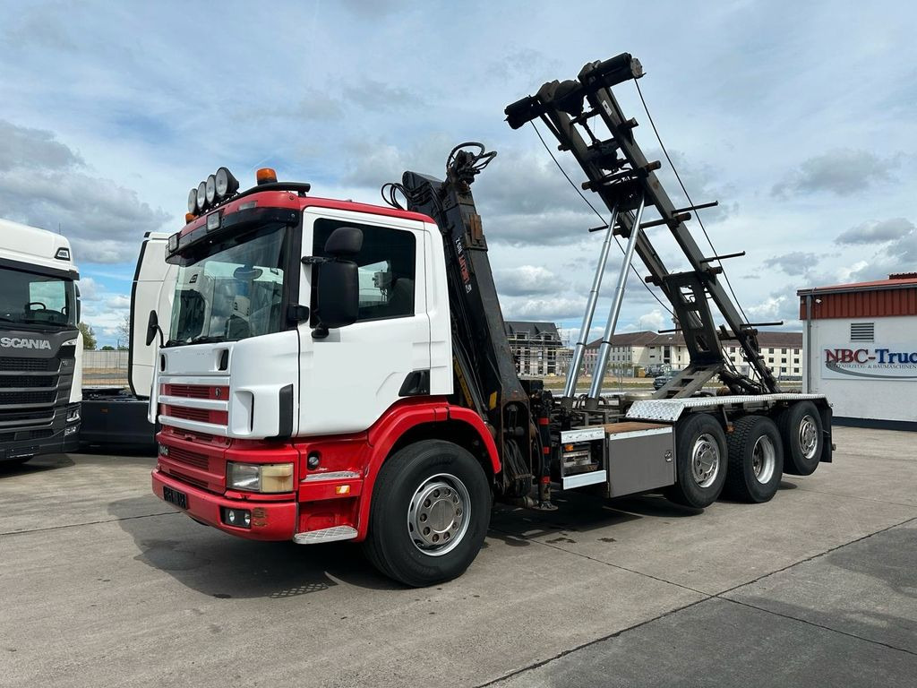 Scania 380 * 8 x 2 * HIAB 105 Z KRAN *2 x LIFT *ABROLL - Kamion sa golom šasijom i zatvorenom kabinom, Kamion sa dizalicom: slika 5 Scania 380 * 8 x 2 * HIAB 105 Z KRAN *2 x LIFT *ABROLL - Kamion sa golom šasijom i zatvorenom kabinom, Kamion sa dizalicom: slika 5