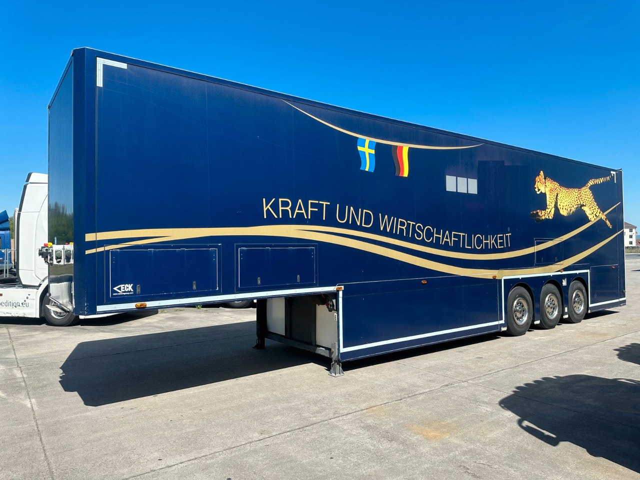 VAN ECK * DOUBLE-DECK * RENNSPORT * RACING * - Poluprikolica sa zatvorenim sandukom: slika 1 VAN ECK * DOUBLE-DECK * RENNSPORT * RACING * - Poluprikolica sa zatvorenim sandukom: slika 1
