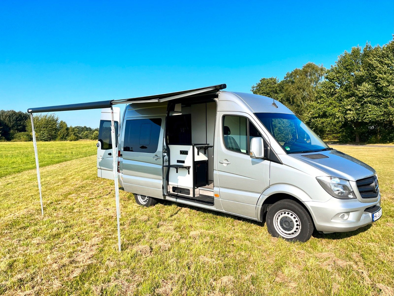 Mercedes-Benz Sprinter 3,5t Solar / Dusche / WC - Kamp kombi: slika 1 Mercedes-Benz Sprinter 3,5t Solar / Dusche / WC - Kamp kombi: slika 1