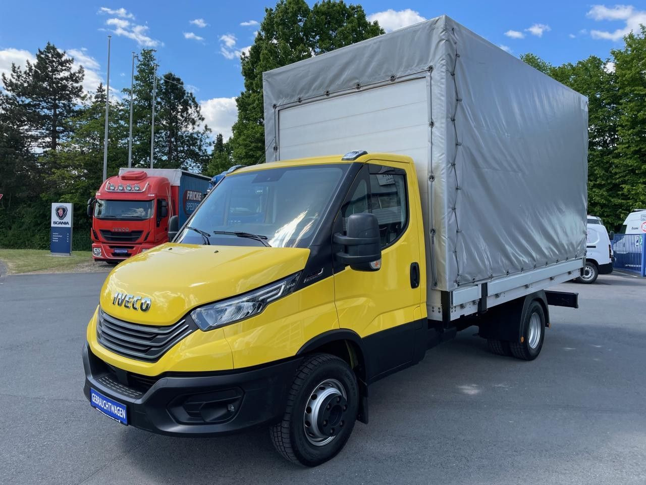 Iveco Daily 70C21HA8/P (72C) Euro6 Klima AHK Navi ZV - Dostavno vozilo sa ceradom: slika 2 Iveco Daily 70C21HA8/P (72C) Euro6 Klima AHK Navi ZV - Dostavno vozilo sa ceradom: slika 2
