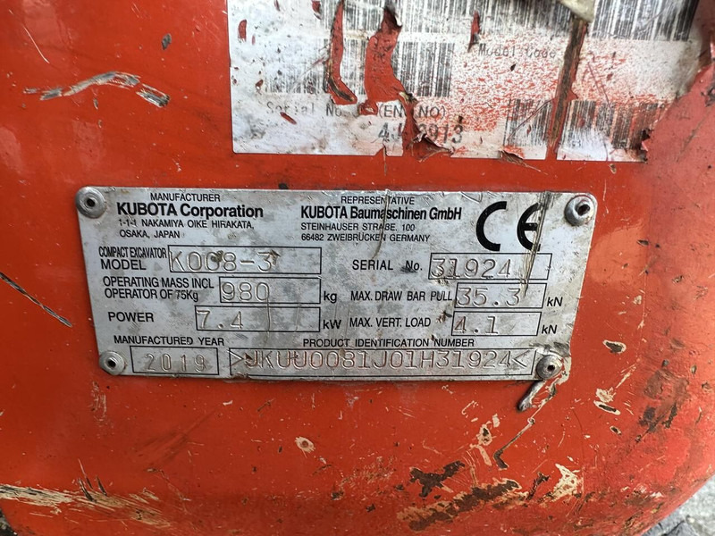Kubota KOO8-3 Kubota KOO8-3: slika 12