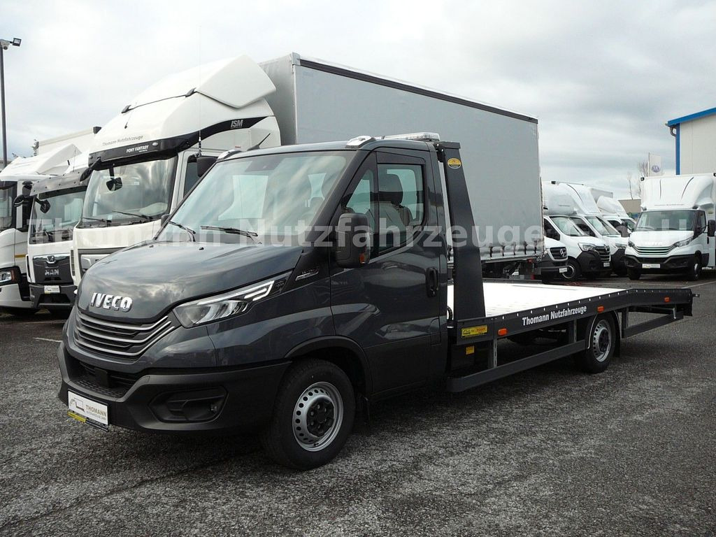 Iveco Daily 35S18 Autotransporter Aut. Luftfed. NAVI Iveco Daily 35S18 Autotransporter Aut. Luftfed. NAVI - Kamion za prevoz automobila, Dostavno vozilo: slika 1 Iveco Daily 35S18 Autotransporter Aut. Luftfed. NAVI Iveco Daily 35S18 Autotransporter Aut. Luftfed. NAVI - Kamion za prevoz automobila, Dostavno vozilo: slika 1