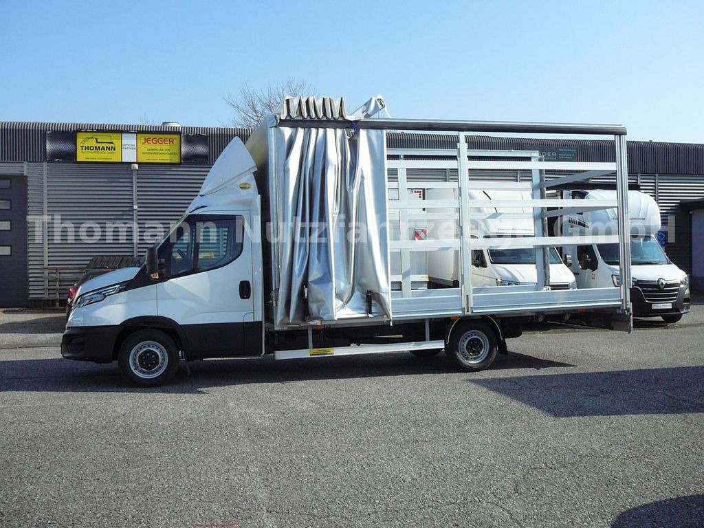 Iveco Daily 35S18 Pritsche Plane Edscha Verdeck - Dostavno vozilo sa ceradom: slika 1 Iveco Daily 35S18 Pritsche Plane Edscha Verdeck - Dostavno vozilo sa ceradom: slika 1