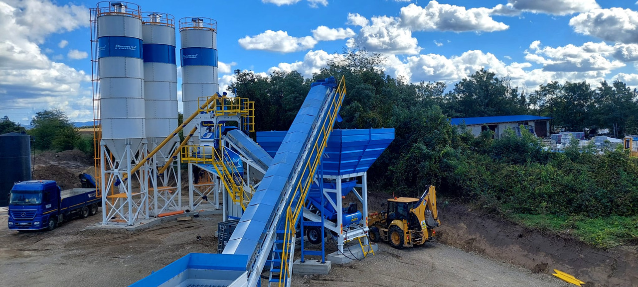 PROMAX MOBILE CONCRETE BATCHING PLANT M100-TWN (100m3/h) - Fabrika betona: slika 1 PROMAX MOBILE CONCRETE BATCHING PLANT M100-TWN (100m3/h) - Fabrika betona: slika 1