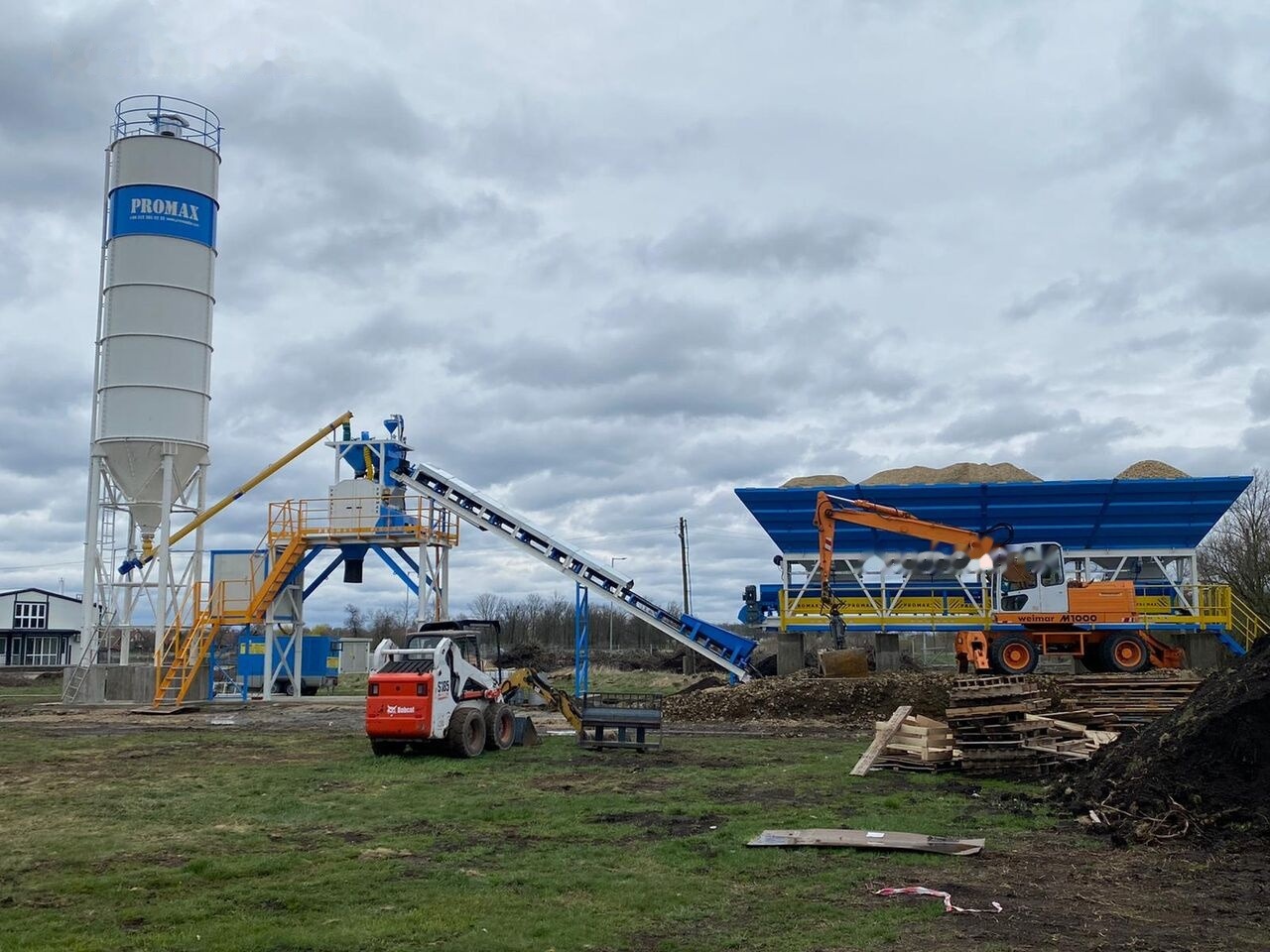 Promax Compact Concrete Batching Plant PROMAX C60-SNG LINE (60m³/h) - Fabrika betona: slika 4 Promax Compact Concrete Batching Plant PROMAX C60-SNG LINE (60m³/h) - Fabrika betona: slika 4