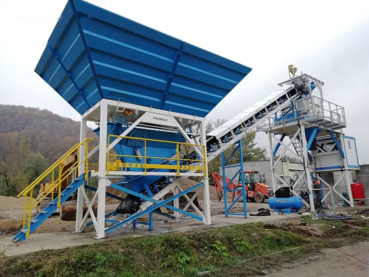 Promax Compact Concrete Batching Plant PROMAX C60-SNG PLUS (60m³/h) - Fabrika betona: slika 5 Promax Compact Concrete Batching Plant PROMAX C60-SNG PLUS (60m³/h) - Fabrika betona: slika 5