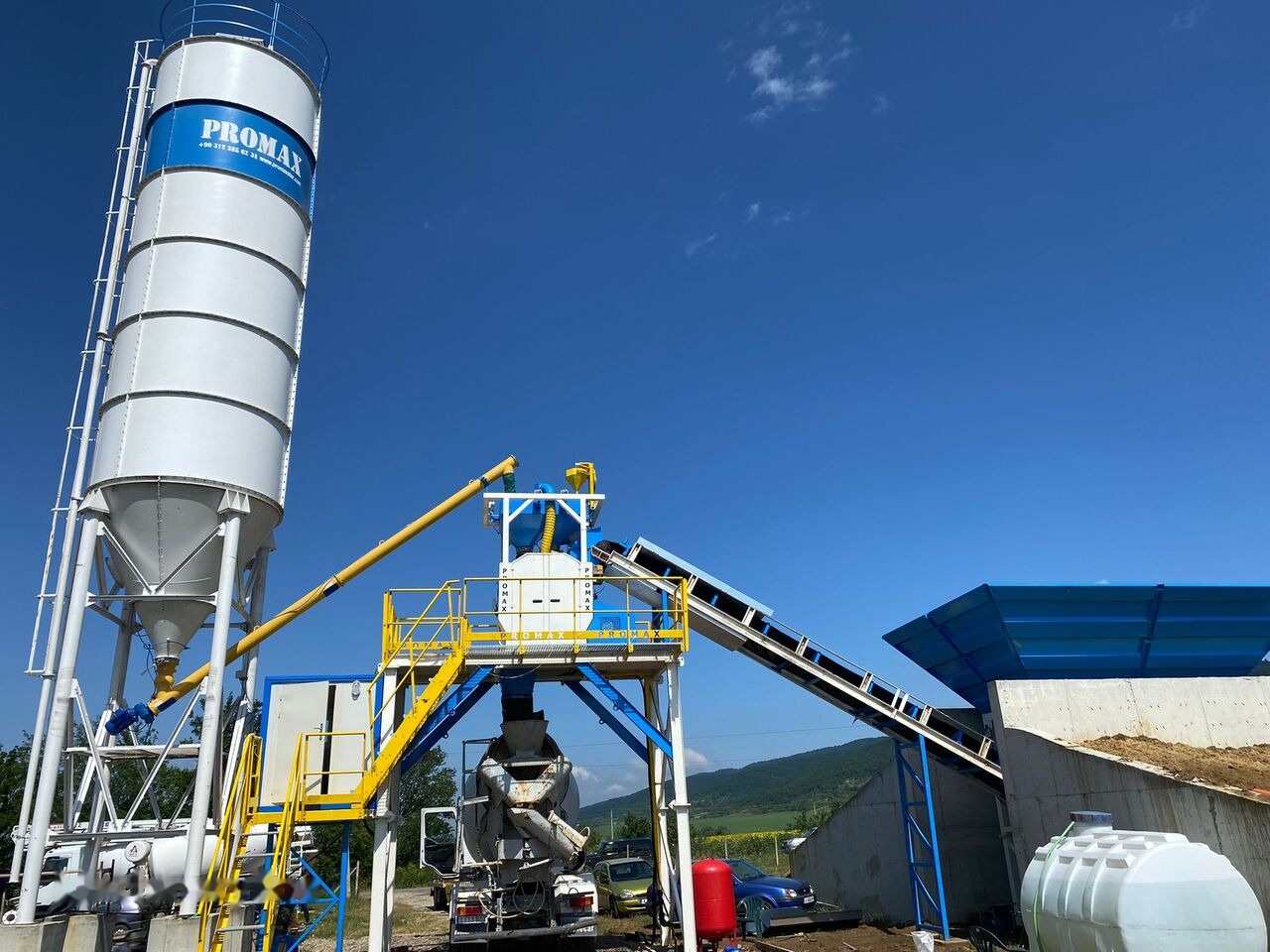 Promax Compact Concrete Batching Plant PROMAX C60-SNG PLUS (60m³/h) - Fabrika betona: slika 3 Promax Compact Concrete Batching Plant PROMAX C60-SNG PLUS (60m³/h) - Fabrika betona: slika 3