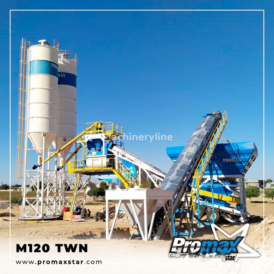 Promax Mobile Concrete Batching Plant M120-TWN (120m3/h) - Fabrika betona: slika 3 Promax Mobile Concrete Batching Plant M120-TWN (120m3/h) - Fabrika betona: slika 3