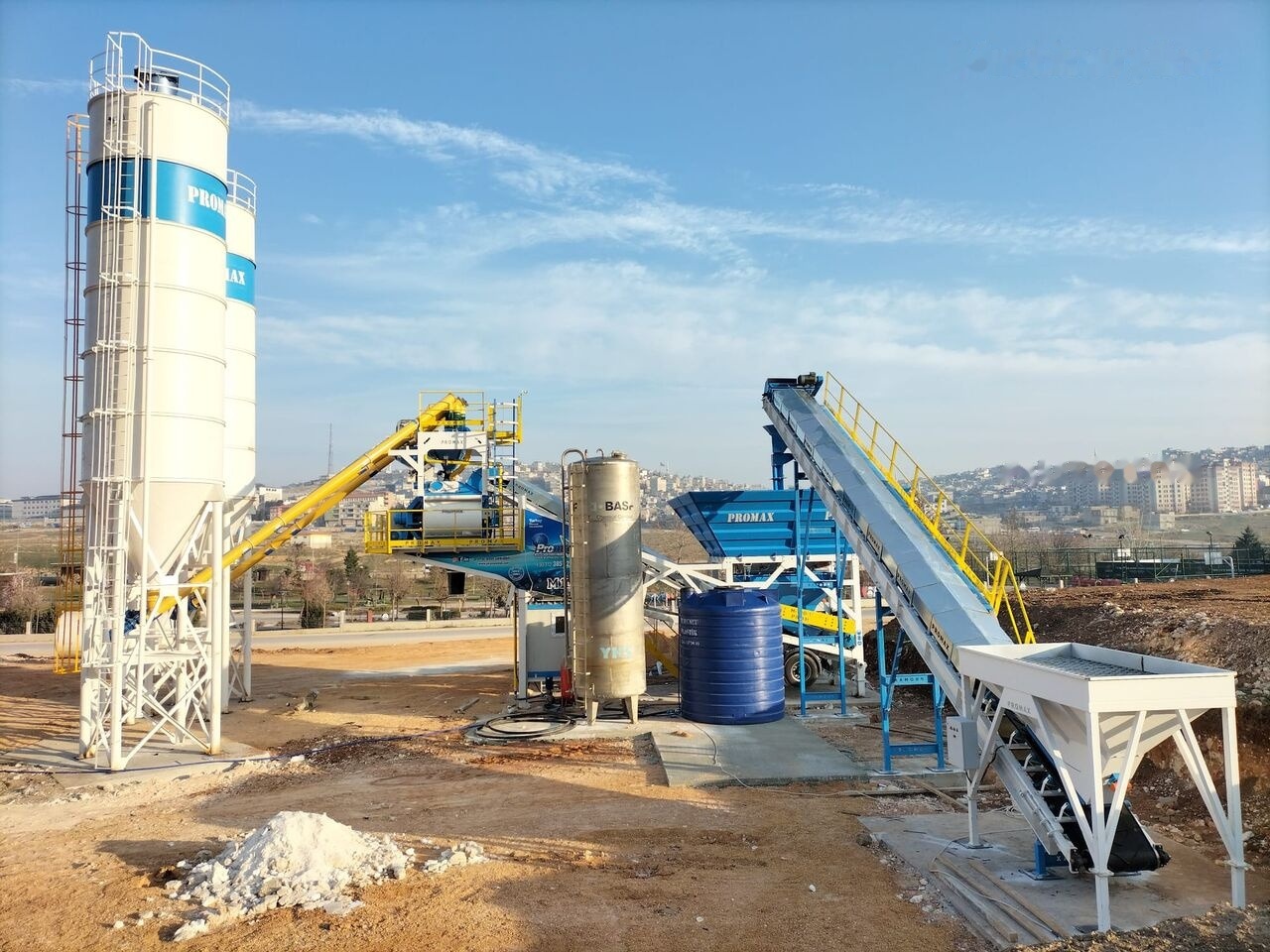 Promax Mobile Concrete Batching Plant PROMAX M100-TWN (100m³/h) - Fabrika betona: slika 2 Promax Mobile Concrete Batching Plant PROMAX M100-TWN (100m³/h) - Fabrika betona: slika 2