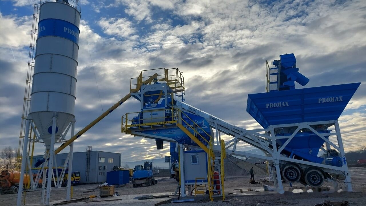 Promax Mobile Concrete Batching Plant PROMAX M100-TWN (100m³/h) - Fabrika betona: slika 4 Promax Mobile Concrete Batching Plant PROMAX M100-TWN (100m³/h) - Fabrika betona: slika 4