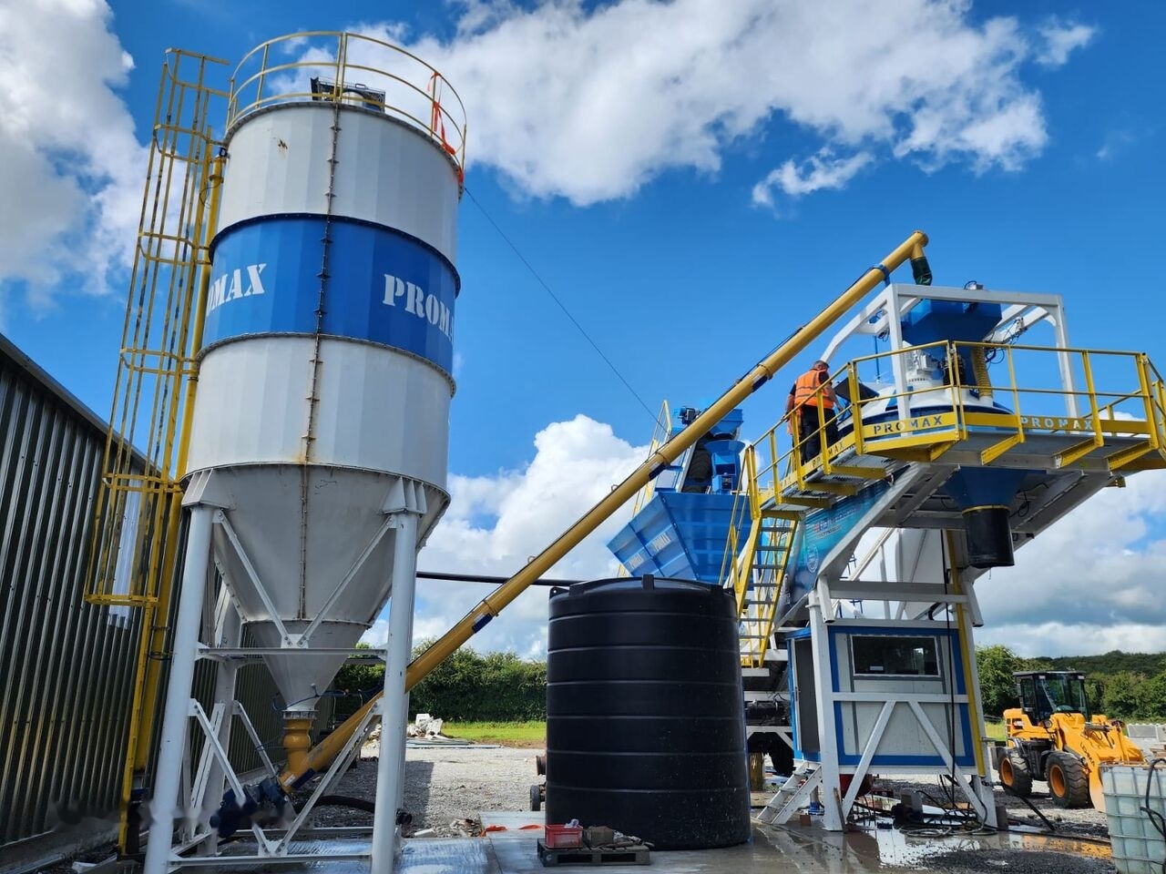 Promax Mobile Concrete Batching Plant PROMAX M60-PLNT (60m³/h) - Silos za cement: slika 3 Promax Mobile Concrete Batching Plant PROMAX M60-PLNT (60m³/h) - Silos za cement: slika 3