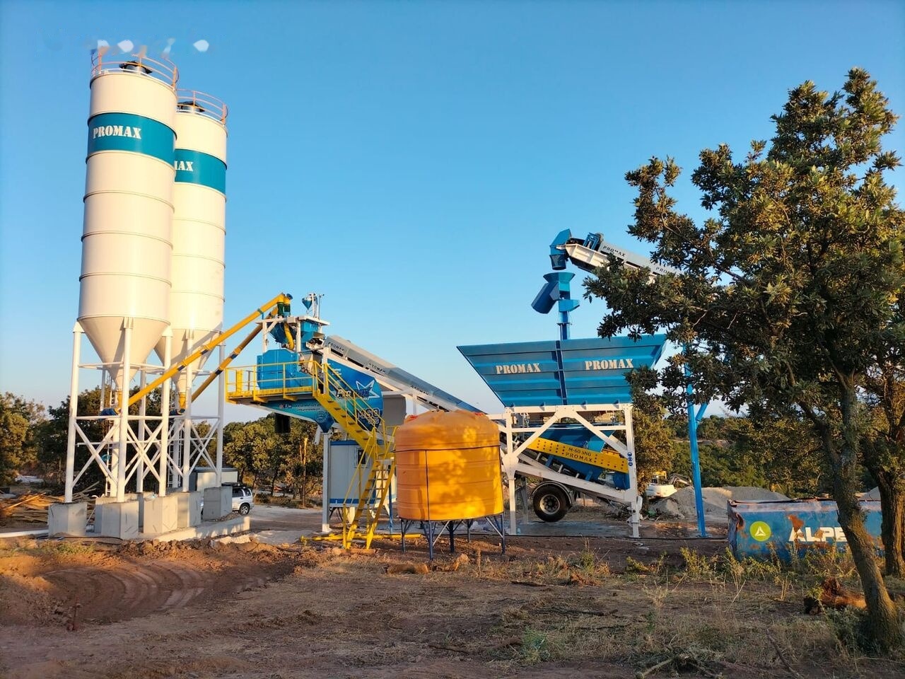 Promax Mobile Concrete Batching Plant PROMAX M60-SNG (60m3/h) - Fabrika betona: slika 4 Promax Mobile Concrete Batching Plant PROMAX M60-SNG (60m3/h) - Fabrika betona: slika 4