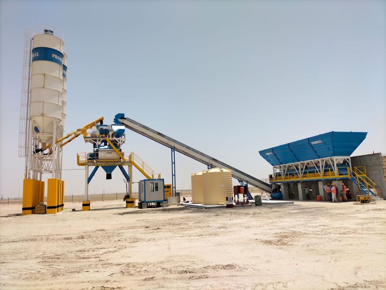 Promax Stationary Concrete Batching Plant S130-TWN (130m/h) - Fabrika betona: slika 1 Promax Stationary Concrete Batching Plant S130-TWN (130m/h) - Fabrika betona: slika 1