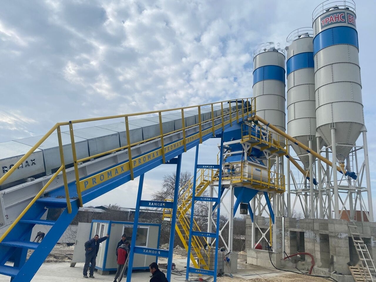 Promax Stationary Concrete Batching Plant S130-TWN (130m/h) - Fabrika betona: slika 4 Promax Stationary Concrete Batching Plant S130-TWN (130m/h) - Fabrika betona: slika 4