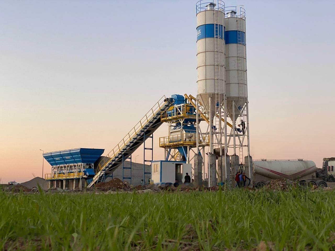 Promax Stationary Concrete Batching Plant S130-TWN (130m/h) - Fabrika betona: slika 2 Promax Stationary Concrete Batching Plant S130-TWN (130m/h) - Fabrika betona: slika 2