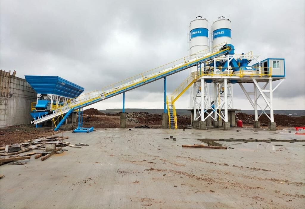 Promax Stationary Concrete Batching Plant with Double Planetary Mixer - Fabrika betona: slika 1 Promax Stationary Concrete Batching Plant with Double Planetary Mixer - Fabrika betona: slika 1
