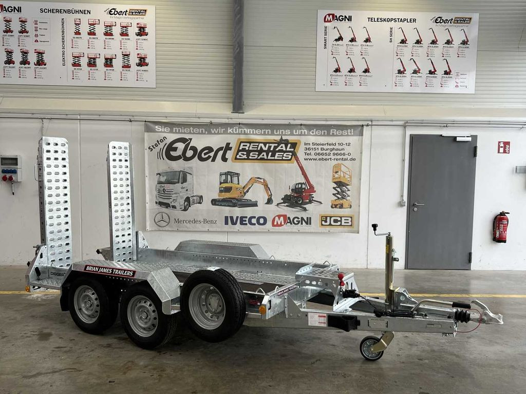 Brian James Cargo Digger Plant 2 / opt. Tracstrap / 2.700kg - Niska prikolica za prevoz: slika 1 Brian James Cargo Digger Plant 2 / opt. Tracstrap / 2.700kg - Niska prikolica za prevoz: slika 1
