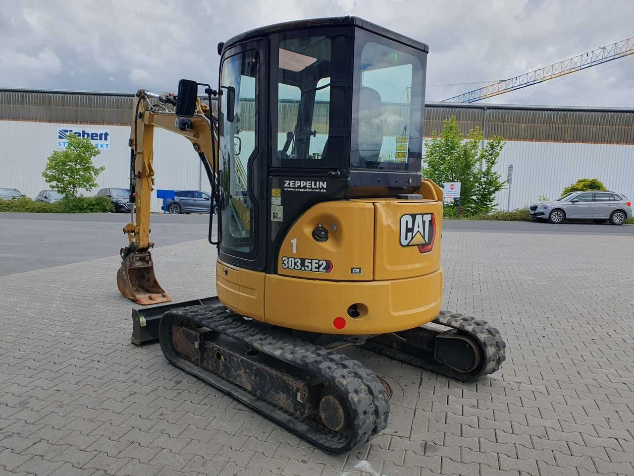 CAT 303.5E2CR / nur 2.107h! / 1x Tieflöffel / 2021 - Mini bager: slika 5 CAT 303.5E2CR / nur 2.107h! / 1x Tieflöffel / 2021 - Mini bager: slika 5