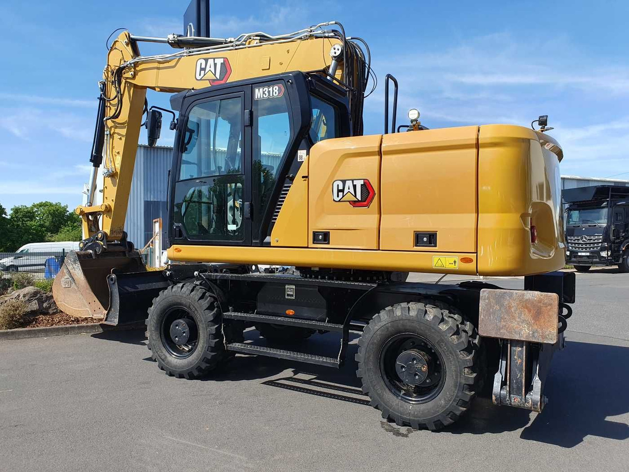 CAT M318 / 2022 / nur 286h! / Tieflöffel / Pratzen - Bager točkaš: slika 3 CAT M318 / 2022 / nur 286h! / Tieflöffel / Pratzen - Bager točkaš: slika 3
