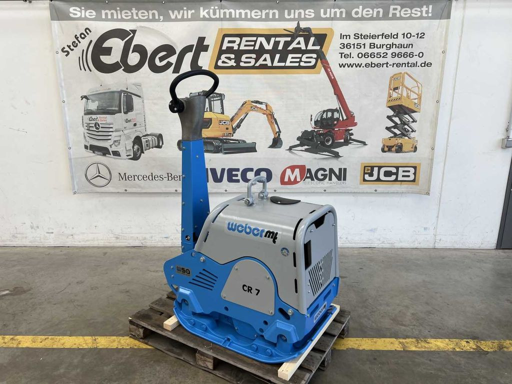 Weber CR 7 WSA Hatz-Diesel / 484 kg Rüttelplatte - Građevinska mašina: slika 1 Weber CR 7 WSA Hatz-Diesel / 484 kg Rüttelplatte - Građevinska mašina: slika 1