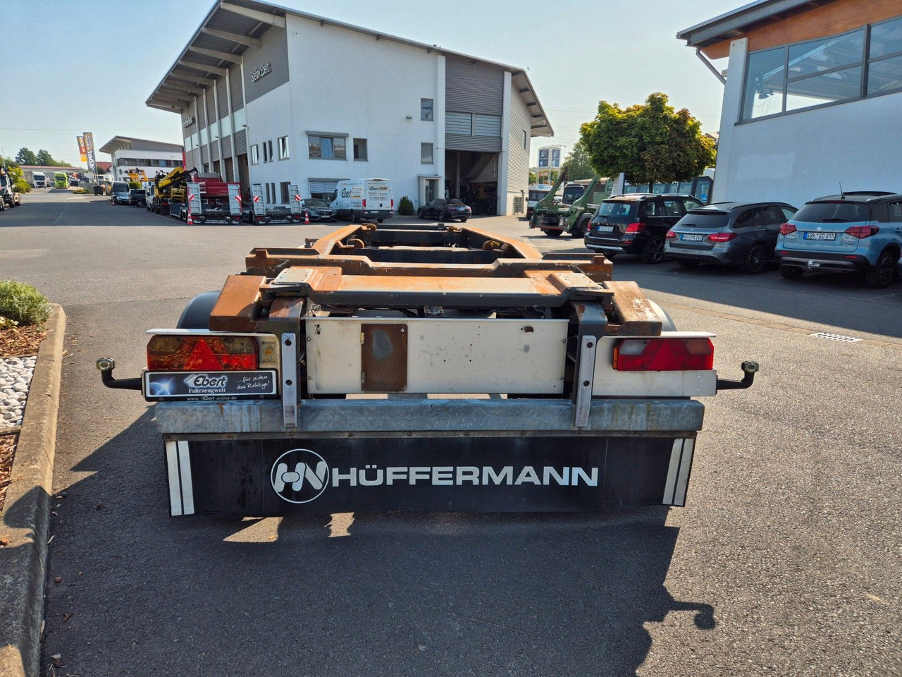 Hüffermann HSA 18.70 P BPW 14.582kg Nutzlast - Prikolica sa golom šasijom: slika 5 Hüffermann HSA 18.70 P BPW 14.582kg Nutzlast - Prikolica sa golom šasijom: slika 5